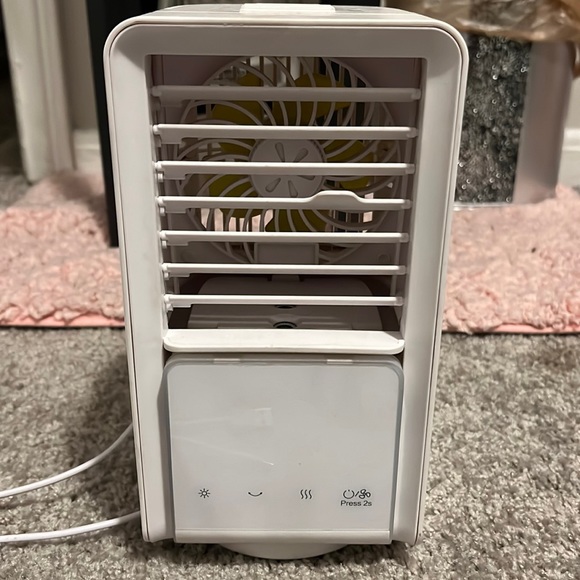 handupfree Other White Tabletop Air Conditioner Portable 3 Speeds 7
